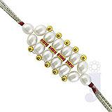 Beads Pearl Rakhi to India