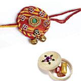 Send Om Rakhi to USA