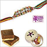 Send Chocolate Burfi - Half Pound to USA