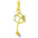 Om Diamond Pendant
