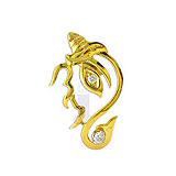 Send Shiv Ganesh Diamond Pendant to India