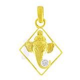 Send Vinayak Diamond Pendant to India
