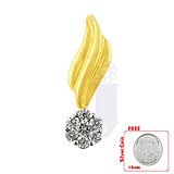 Send Daisy Diamond Pendant to India