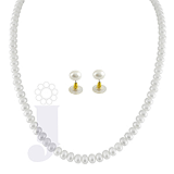 Send Classic Pearl Set to India