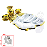 Leaf Shape Puja Thali