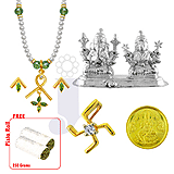 Send Combo Of Pearl,Silver & Diamond to Mumbai