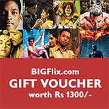 BIG Flix Gift Voucher Rs.1300/-