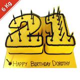 21 Birthday Cake  - 6 Kg