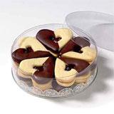 Send Linzer Heart Cookies to Usa