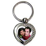 Heart Metal Keychain