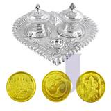 Silver Thali & Coin Hamper