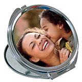Round Photo Mirror for Mom
