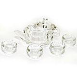Send Crystal Tea Set to India Send Crystal Tea Set to India