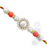 Royal Coral and Pearl Rakhi to India