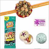 Send Peanuts Coin Mini Rakhi Hamper to Usa