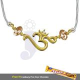 Om Diamond Pendant cum Rakhi
