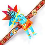 Peacock Krishna Rakhi 