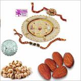 Send Large Assorted Dryfruits Thali Hamper to Usa
