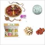 Send Assorted Sweets Dryfruits Thali Hamper to Usa