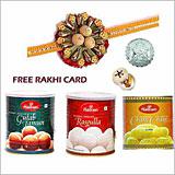 Send Haldiram Rakhi Value Pack to Usa