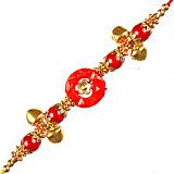 Send Tinkling Flowery Rakhi to Hyderabad
