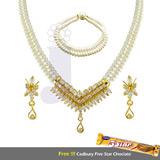 CZ 2 String Pearl Set