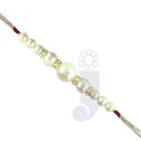 Send CZ Pearl Rakhi(USA) to Usa