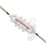 Send Pink Crystal Pearl Rakhi(USA) to Usa