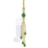 Send Green Jhumar Pearl Rakhi to Usa