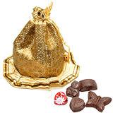 Dazzling Silk Chocolate Potli