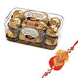 Ferrero With Rakhi.