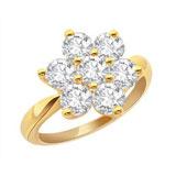 Send Glittering Diamond Ring to India