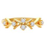 Send Fresh n Fine Diamond Ring to India