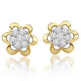 Send Striking n Shimmering Kuda Jodi Earrings to India