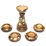 Send Gorgoeus Diya Sets to all destinations in India
