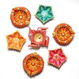 Send Stunning Seven Diyas to all destinations in India