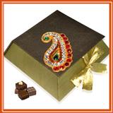 Send Antique Paisley Box to all destinations in India