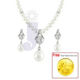 Send  Pari Pearl Set  to all destinations in India