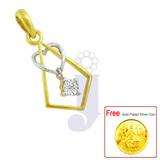 Send  Advitha Diamond Pendant  to all destinations in India