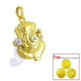 Send Manomay Ganesha Diamond Pendant  to all destinations in India