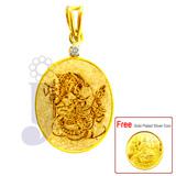 Send Surya Ganesha Diamond Pendant  to all destinations in India