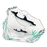 Send Crystal Dolphin Paper Weight to all destinations in India