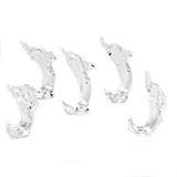 Send White Crystal Dolphin Set to all destinations in India