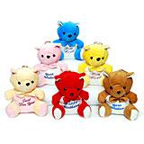 Send A Colorful Set of Teddy Bears to all destinations in India