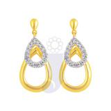 Send Heena Diamond Earrings to India
