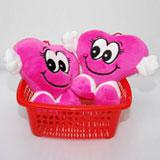 Send Basket Filled With Smiling Hearts to all destinations in India