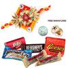 Ethnic Raki with Assorted Chocolates - Big 