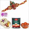 1Kg. Haldirams Gulab Jamun with One Rakhi   
