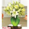 Lovely Roses and Lilies 