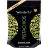 Wonderful SHELLED PISTACHIOS Roasted and Salted Bag NET WT 24 OZ (1.5 Lbs/680 g) 